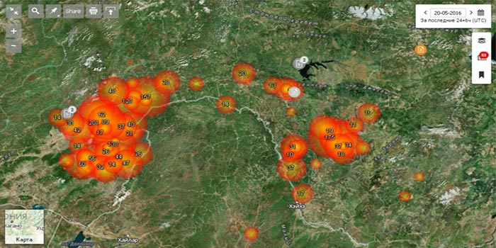 Карта пожаров амурская область. ГИС Каскад МЧС термоточки. Мониторинг лесных пожаров. ГИС мониторинг лесных пожаров. Карта МЧС пожары.